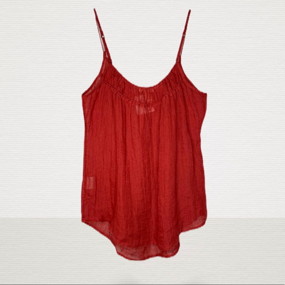 Eileen Fisher Linen Gauze Cami Top PM